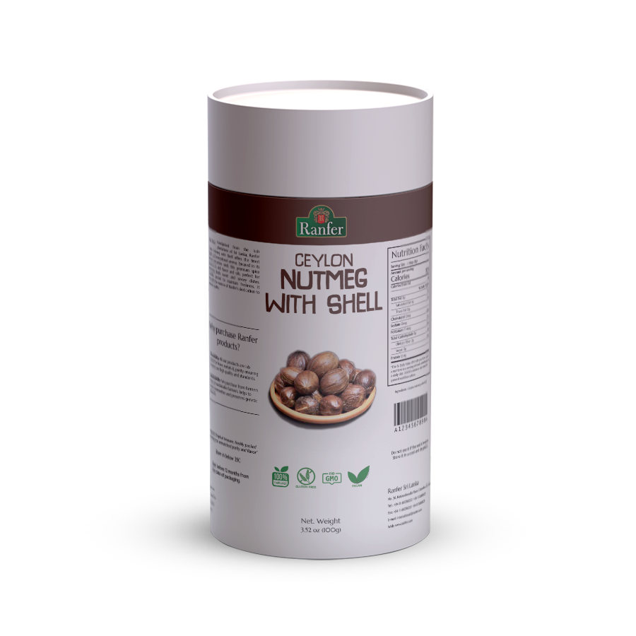 Ceylon Nutmeg With Shell